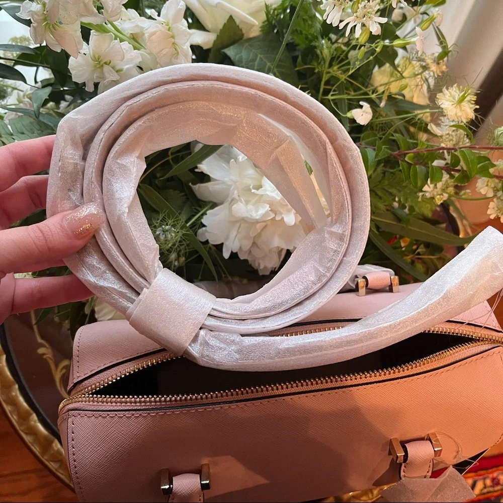 NWT Kate Spade Cameron Street Large Lane Purse in Warm Vellum (pink)